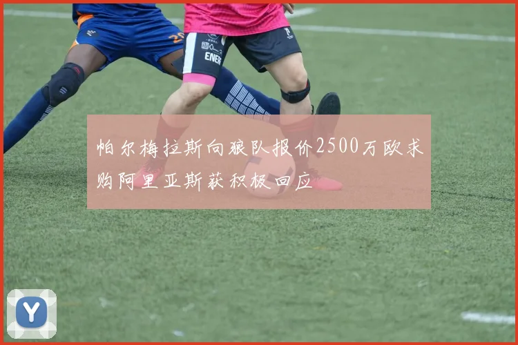 帕尔梅拉斯向狼队报价2500万欧求购阿里亚斯获积极回应