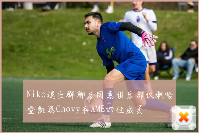Niko退出群聊后同意俱乐部仅剩哈登凯恩Chovy和AME四位成员